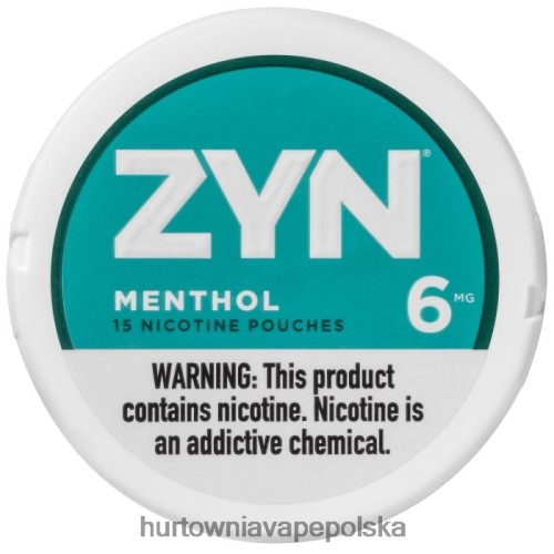 Vape Tech Poland - mentol VPNZX23 ZYN saszetka nikotynowa 6mg