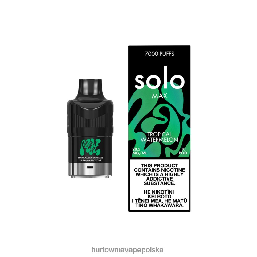 Hurtownia Vape PL - Solo MAX strąk tropikalny arbuz HBPV0682