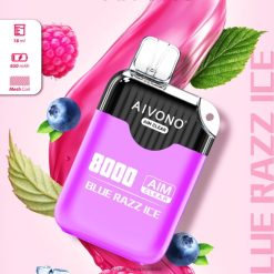 Hurtownia Vape PL - Aivono AIM CLEAR 8000 niebieski razz lód VB00FF202
