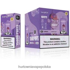 Hurtownia Vape PL - galaretka winogronowa VPNZX142 Bang Box 15000