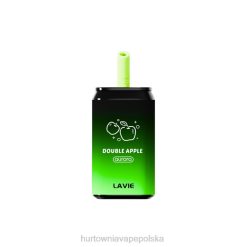 Hurtownia Vape PL - LAVIE Aurora 11 000 zaciągnięć 8R2Z142 podwójne jabłko
