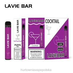 Hurtownia Vape PL - LAVIE BAR 800 zaciągnięć 8R2Z312 koktajl