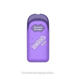 Hurtownia Vape PL - LAVIE KISS 8000 zaciągnięć 8R2Z112 fioletowe winogrono