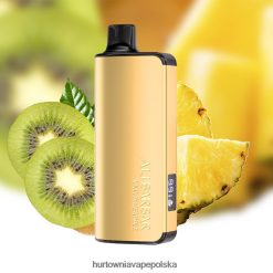 Hurtownia Vape Polska - Alibarbar Ingot 9000 jednorazowych waporyzatorów ananas kiwi 00000021