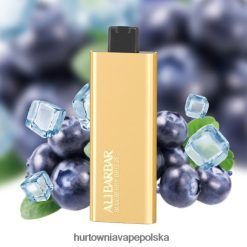 Hurtownia Vape Polska - Alibarbar Pandora 7000 jednorazowych waporyzatorów jagodowy wiatr 00000051