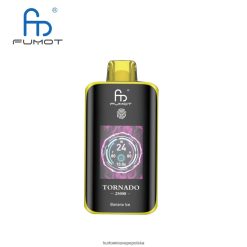 Hurtownia Vape Polska - Fumot Tornado 25000 jednorazowych waporyzatorów lód bananowy 46PH2X1