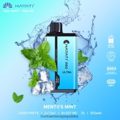 Hurtownia Vape Polska - Mento's Mint VPNZX211 Hayati Pro Ultra