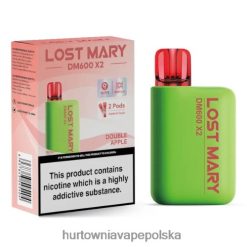Hurtownia Vape Polska - podwójne jabłko VPNZX471 LOST MARY DM600 X2