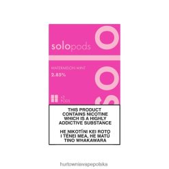 Hurtownia Vape Polska - Solo wymienne kapsuły, 2 sztuki arbuz miętowy HBPV0661