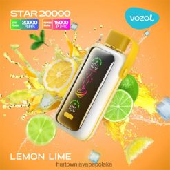 Hurtownia Vape Polska - VOZOL STAR 20000 ZRJDD11 cytryna, limonka