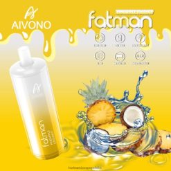 Hurtownia Vape W Polsce - Aivono FATMAN 6800 ananas, kokos VB00FF29