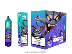 Hurtownia Vape W Polsce - Bang Beach Inteligentny ekran o wydajności 22 000 zaciągnięć lód winogronowy J66LVB19