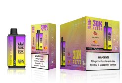 Hurtownia Vape W Polsce - Bang Box 30000 puszek w dwóch smakach trzy lody jagodowe i truskawkowe mango J66LVB67