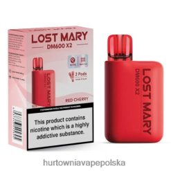 Hurtownia Vape W Polsce - czerwona wiśnia VPNZX479 LOST MARY DM600 X2