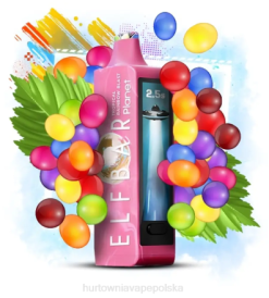 Hurtownia Vape W Polsce - Elf Bar Planet 25000 podmuch tropikalnej tęczy 6J2T29