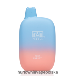 Hurtownia Vape W Polsce - FLUM PEBBLES 6000 zaciągnięć niebieska energia PZHBD019
