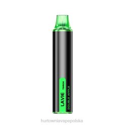 Hurtownia Vape W Polsce - LAVIE Torch 6000 zaciągnięć 8R2Z129 podwójne jabłko