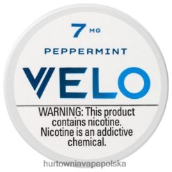 Hurtownia Vape W Polsce - mięta pieprzowa VPNZX49 VELO saszetka nikotynowa 7 mg