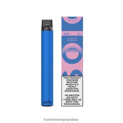 Hurtownia Vape W Polsce - Solo jednorazowa kolekcja vape Paradise jagoda malina HBPV0619