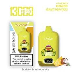 Vape Shop Białystok - Aivono AIM FREAK 13000 ananas, kokos VB00FF248
