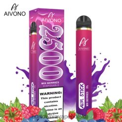 Vape Shop Białystok - Aivono AIM STICK 2500 wymieszać jagody VB00FF158