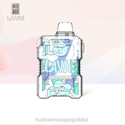 Vape Shop Białystok - LAVIE NIO BOX 9000 zaciągnięć 8R2Z188 mleko kokosowe z zielonej fasoli