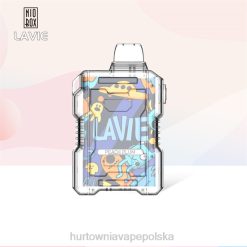 Vape Shop Białystok - LAVIE NIO BOX 9000 zaciągnięć 8R2Z198 śliwka brzoskwiniowa
