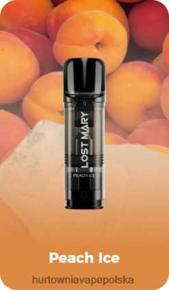 Vape Shop Białystok - lód brzoskwiniowy VPNZX428 LOST MARY Tappo wstępnie napełnione kapsułki zamienne