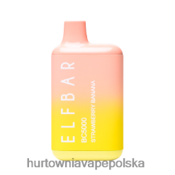 Vape Shop Białystok - truskawka Banan VPNZX308 ELFBAR BC5000