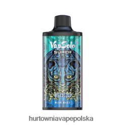 Vape Shop Białystok - Vapsolo SUPER jednorazowy waporyzator niebieski razz 000000108