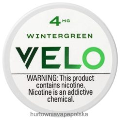 Vape Shop Białystok - zimozielony VPNZX38 VELO saszetka nikotynowa 4mg