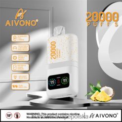 Vape Shop Kraków - Aivono AIM magic 20000 ananasowy lód kokosowy VB00FF76