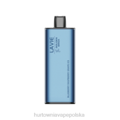 Vape Shop Kraków - LAVIE GOLDEN BRICK 10 000 zaciągnięć 8R2Z56 lód jagodowo-malinowo-winogronowy