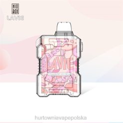 Vape Shop Kraków - LAVIE NIO BOX 9000 zaciągnięć 8R2Z196 lody truskawkowe