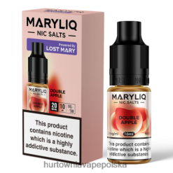 Vape Shop Kraków - podwójne jabłko VPNZX446 LOST MARY MARYLIQ sole niklowe – 10ml – 20mg