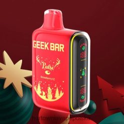 Vape Shop Kraków - truskawka cc VPNZX86 GEEK BAR Pulse edycja wakacyjna 7500 zaciągnięć/15000 zaciągnięć