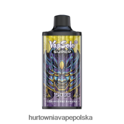 Vape Shop Kraków - Vapsolo SUPER jednorazowy waporyzator banan truskawkowy 000000116