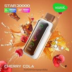 Vape Shop Kraków - VOZOL STAR 20000 ZRJDD6 cola wiśniowa