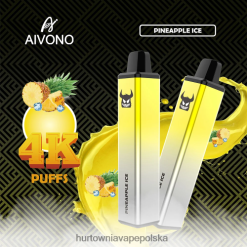 Vape Shop Lublin - Aivono AIM FREAK 4000 lód ananasowy VB00FF255