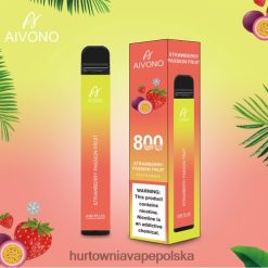Vape Shop Lublin - Aivono AIM PLUS 800 marakuja truskawkowa VB00FF195