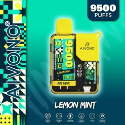 Vape Shop Lublin - Aivono AIM TANK 9500 cytryna, mięta VB00FF35