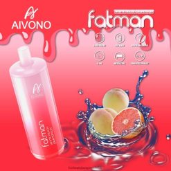 Vape Shop Lublin - Aivono FATMAN 6800 grejpfrut VB00FF25