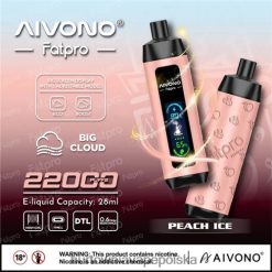 Vape Shop Lublin - Aivono Fatpro 22000 lód brzoskwiniowy VB00FF5