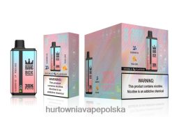 Vape Shop Lublin - Bang Box 30000 puszek w dwóch smakach lód jagodowy i sok brzoskwiniowy J66LVB63