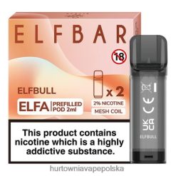 Vape Shop Lublin - elfbyk VPNZX335 ELFBAR Elfa ampułko-napełniona kapsułka - 2ml - 20mg (2 opakowania)