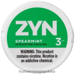 Vape Shop Lublin - mięta VPNZX25 ZYN saszetka nikotynowa 3 mg