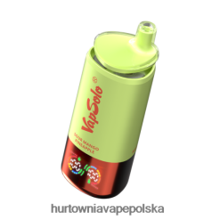 Vape Shop Lublin - VapSolo Triple 30 000 zaciągnięć F60V8X5 truskawka kiwi i kwaśne mango, ananas i red bull