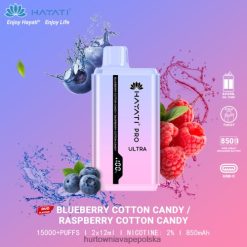 Vape Shop Lublin - wata cukrowa jagodowa/wata cukrowa malinowa VPNZX225 Hayati Pro Ultra