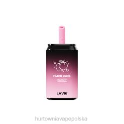 Vape Shop Warszawa - LAVIE Aurora 11 000 zaciągnięć 8R2Z144 sok brzoskwiniowy
