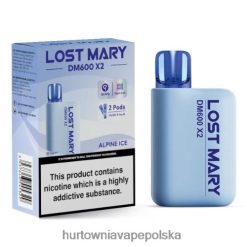 Vape Shop Warszawa - lód alpejski VPNZX464 LOST MARY DM600 X2